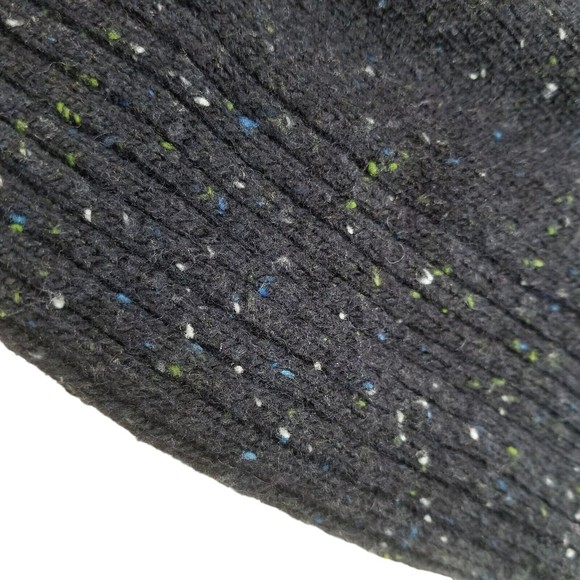 GH Bass Crewneck Sweater Mens L Acrylic Wool Grandpa Pullover Lightweight Blue - Picture 4 of 16